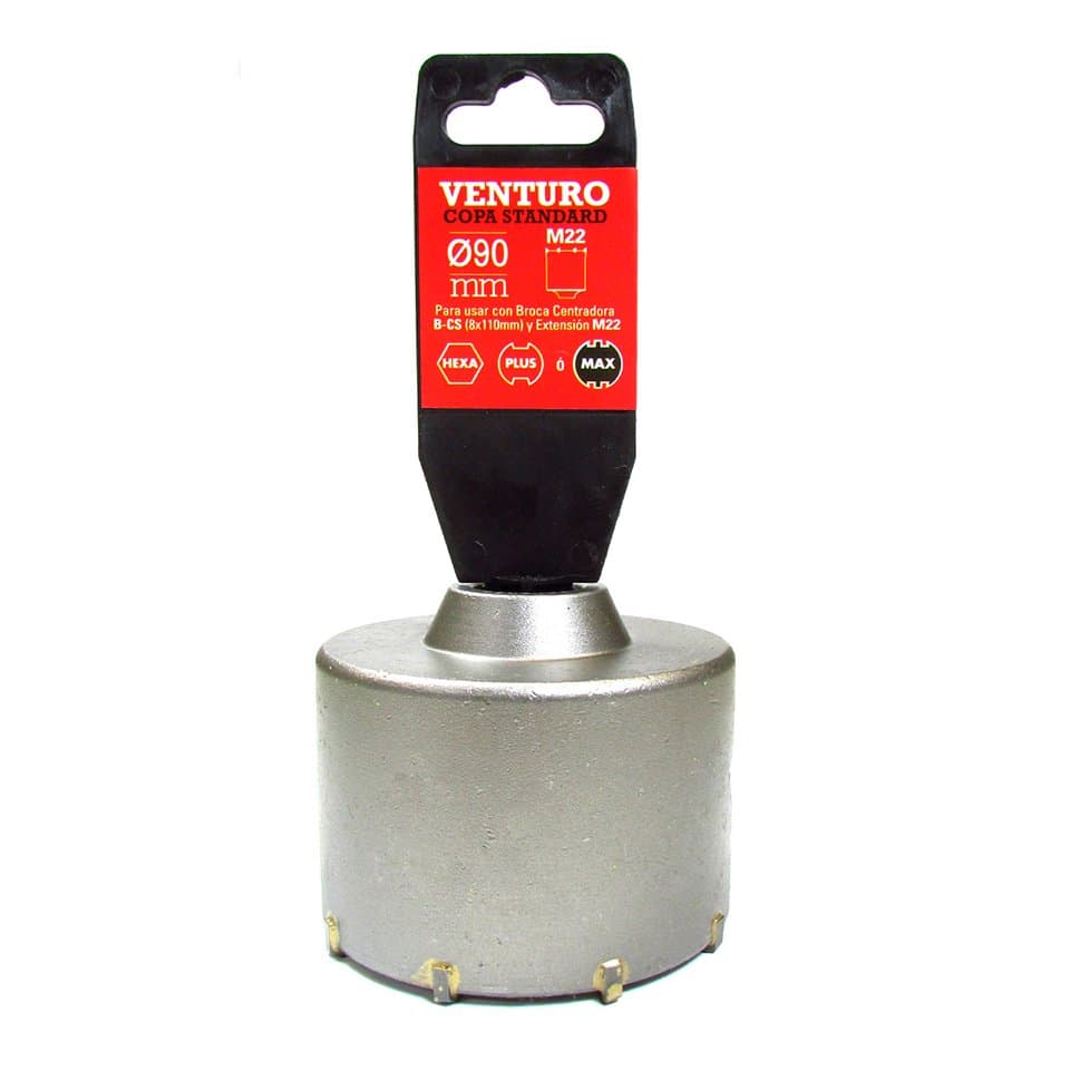 Sierra Copa Widia Venturo Ø 90mm M22 Sds Plus P/ Pared