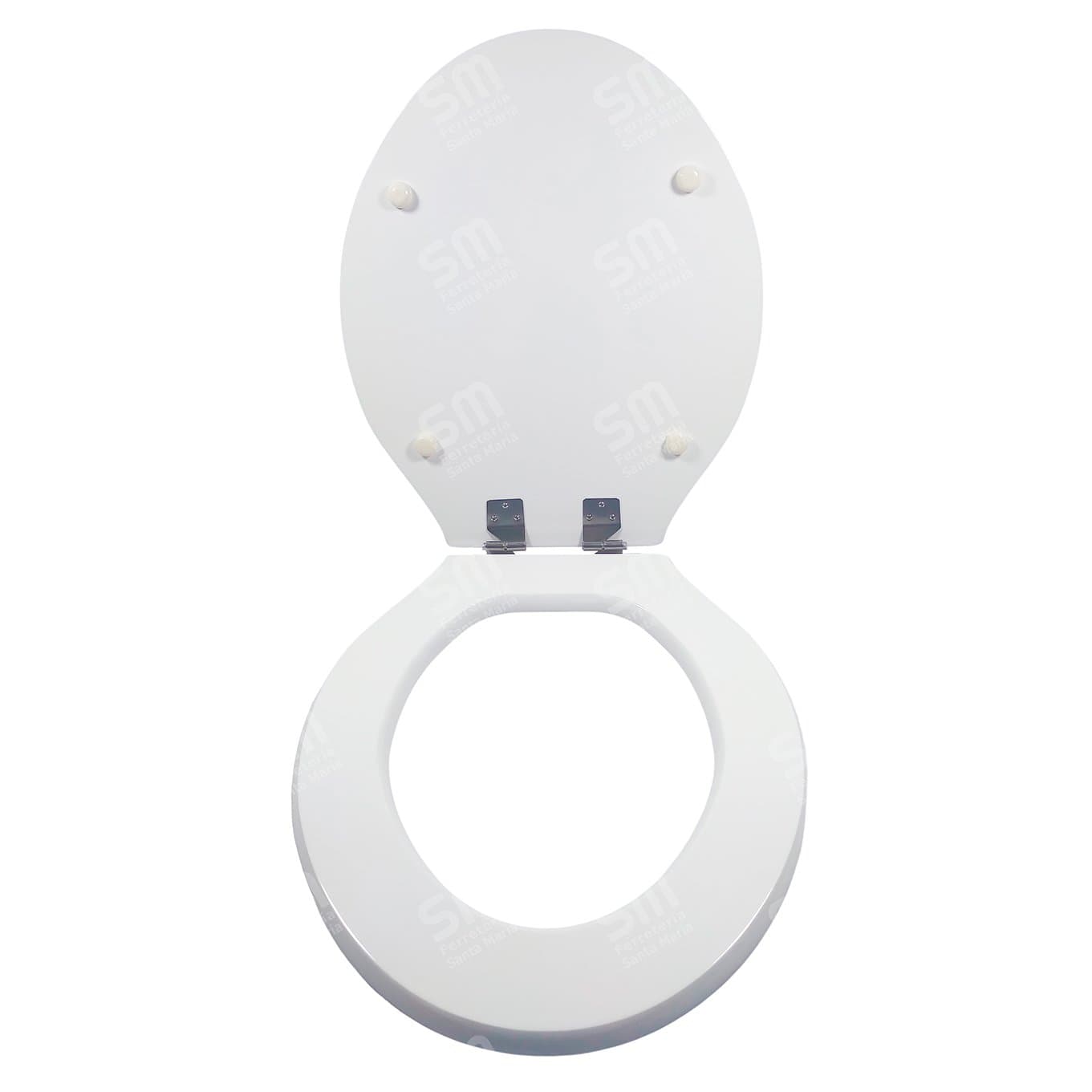 Asiento Madera Blanco Acero Fadas Domani 98