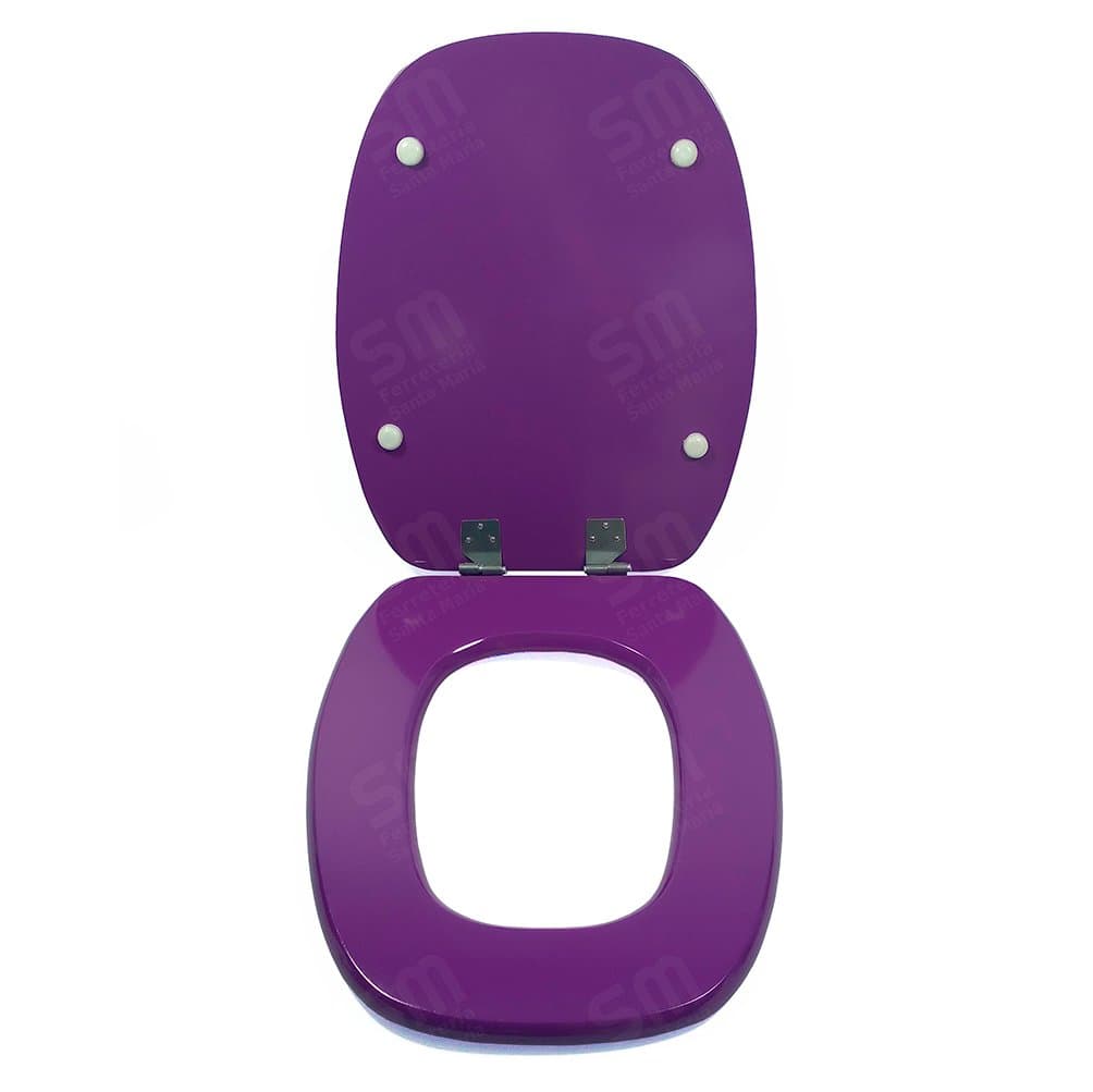 Asiento Fadas Violeta para Inodoro Monaco