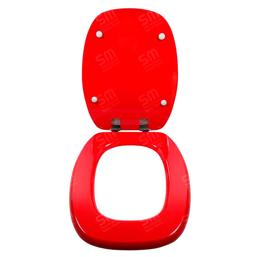 Asiento Fadas Rojo Corsa para Inodoro Monaco