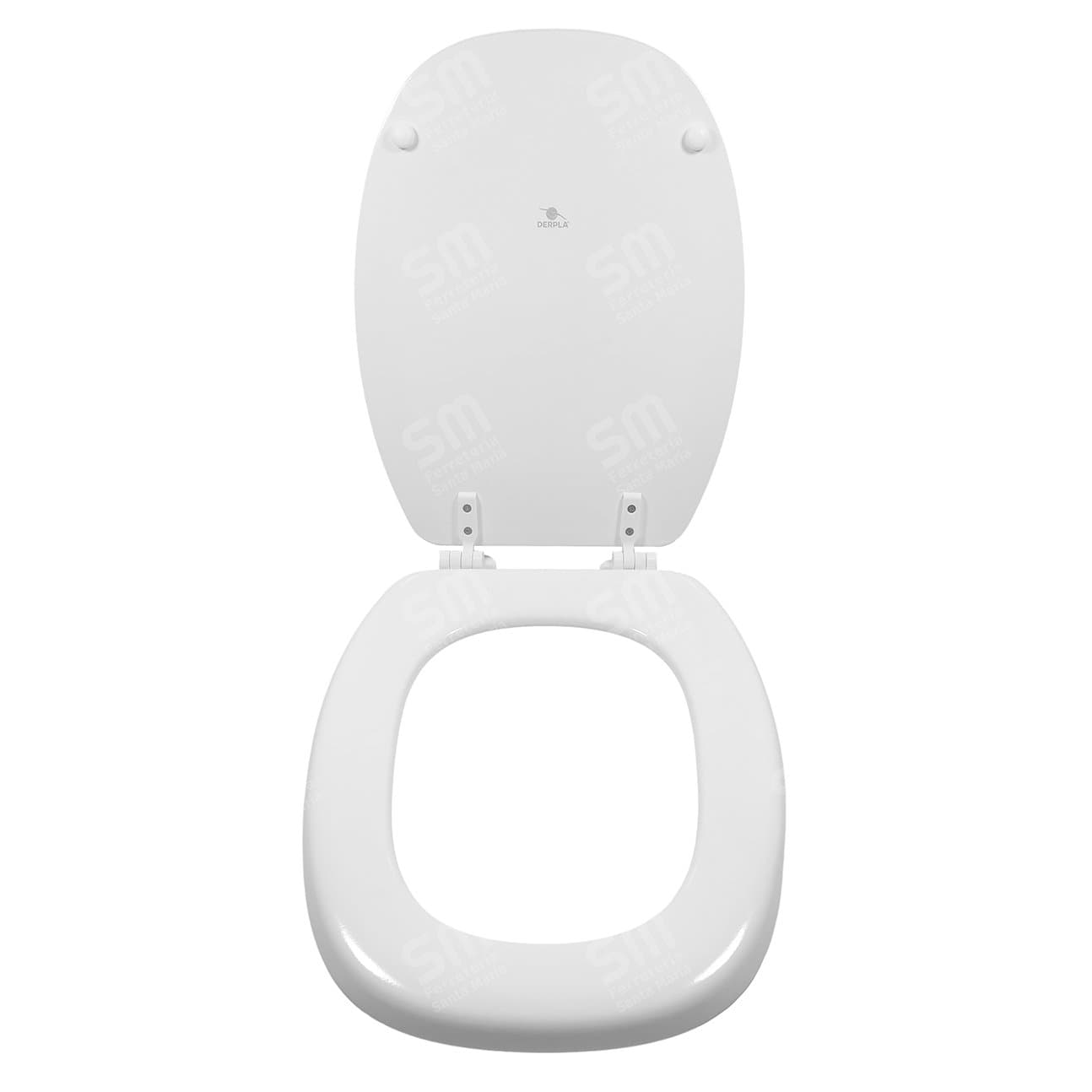 Asiento Derpla Mo Blanco H. Nylon para Inodoro Monaco
