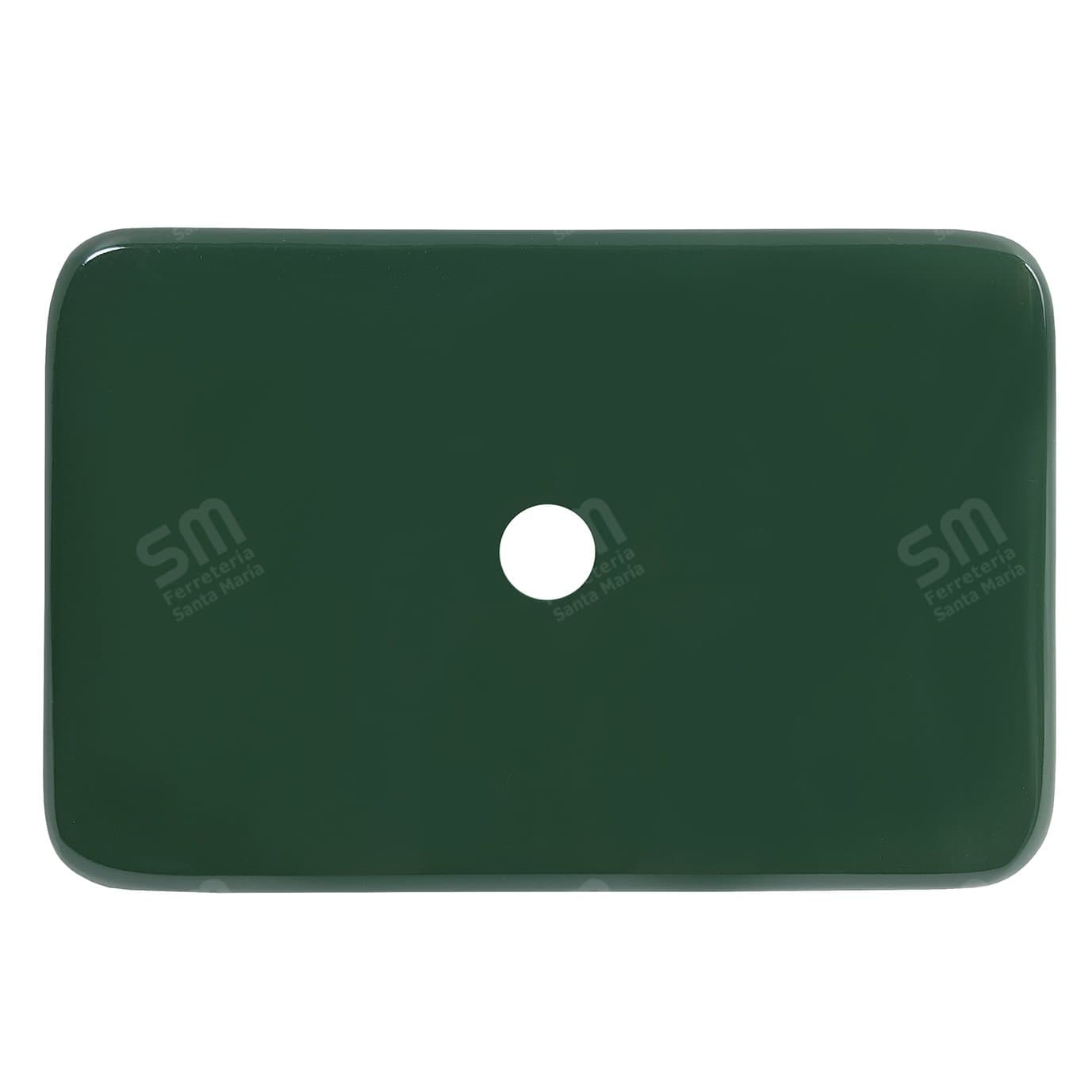 Tapa P/ Deposito Fadas Verde Tornasol Mdf Laqueado