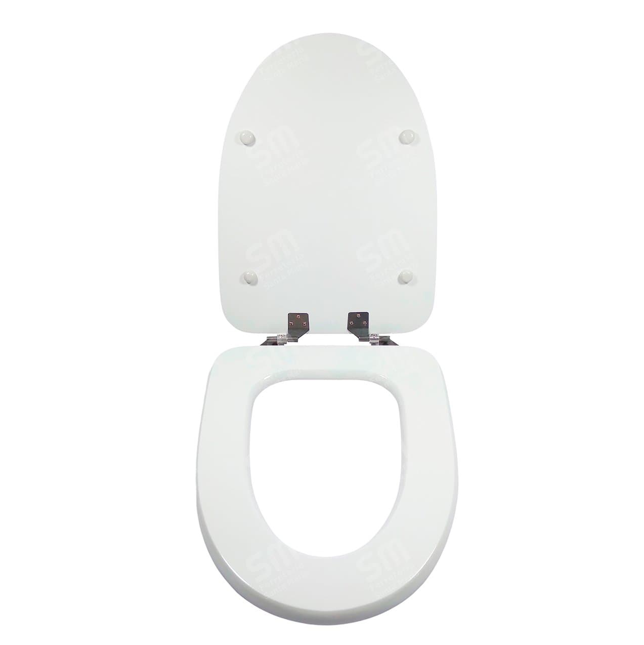 Asiento Fadas Blanco C/ Expansor para Inodoro Marina