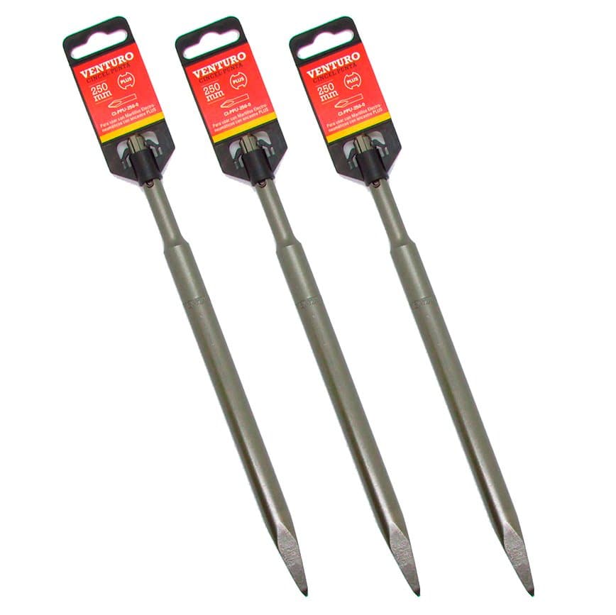 Set 3 Cinceles Punta Sds Plus Venturo Aliafor
