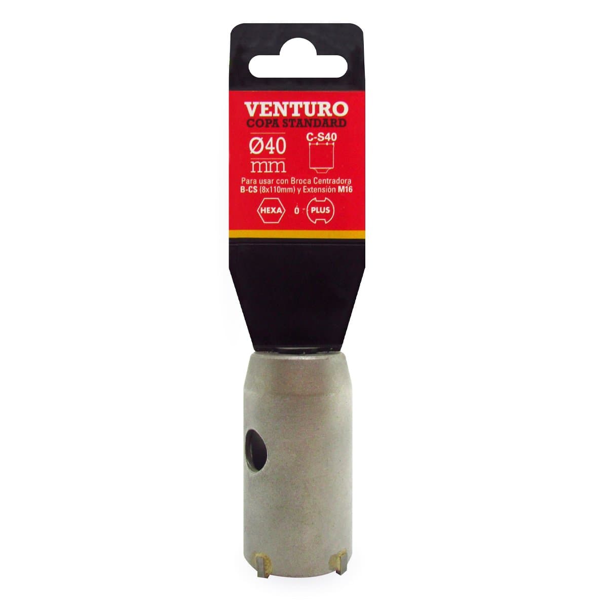 Sierra Copa Widia Venturo Ø 40mm M16 Sds Plus P/ Pared