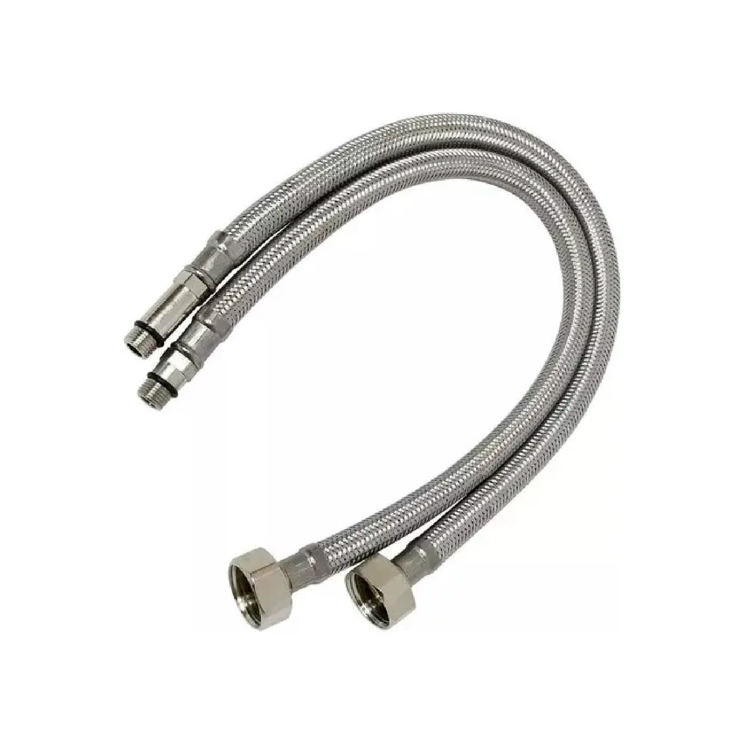 Flexible Mallado Monocomando Hembra 1/2 X 40cm Juego X2un