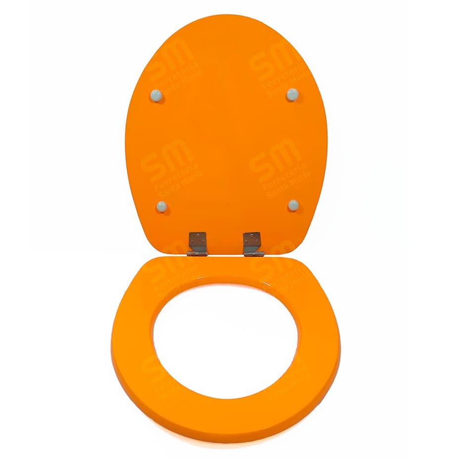 Asiento Fadas Naranja Claro para Inodoro Florencia