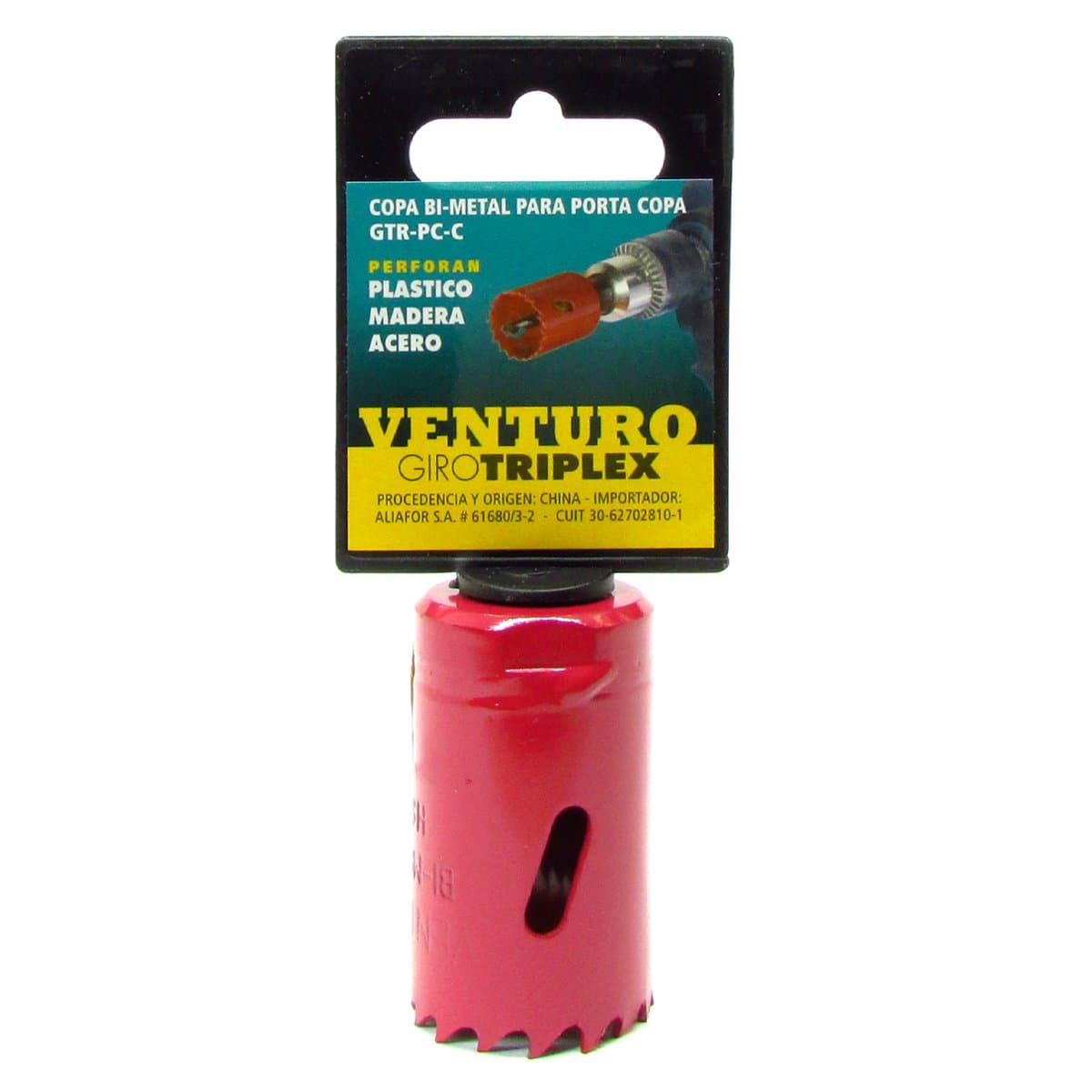 Sierra Copa Bimetal Ø 29mm Giro Triplex Venturo Aliafor Gtr