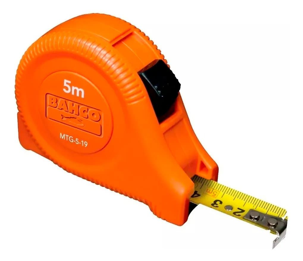 Cinta Métrica 5m X 19mm con Bloqueo Mtg-5-19 Bahco