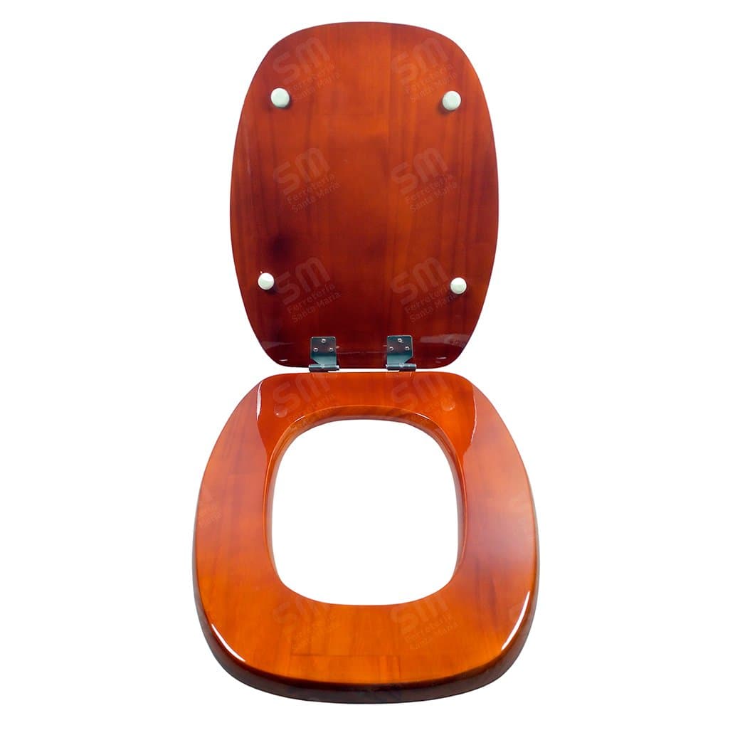 Asiento Fadas Madera Maciza Cedro para Inodoro Monaco