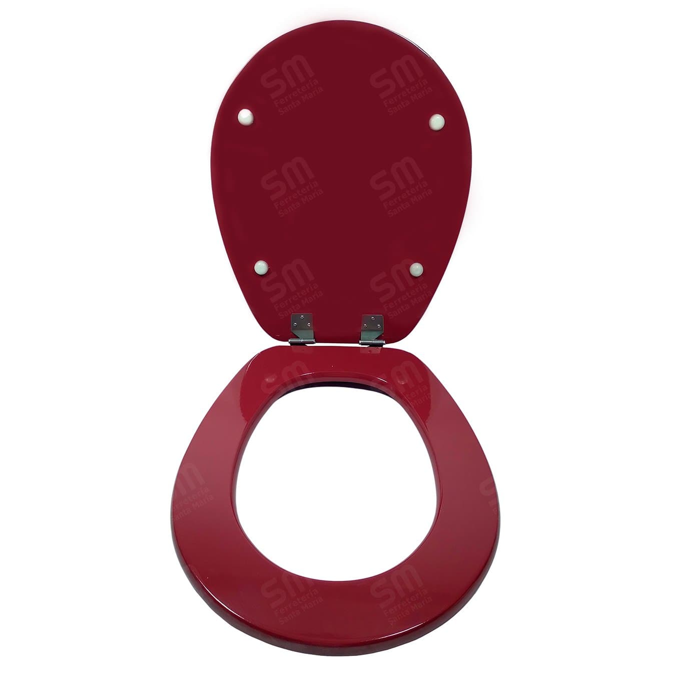 Asiento Fadas Rojo Mora para Inodoro Pilar