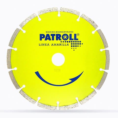 Disco Segmentado 4.5" Patroll Amarilla