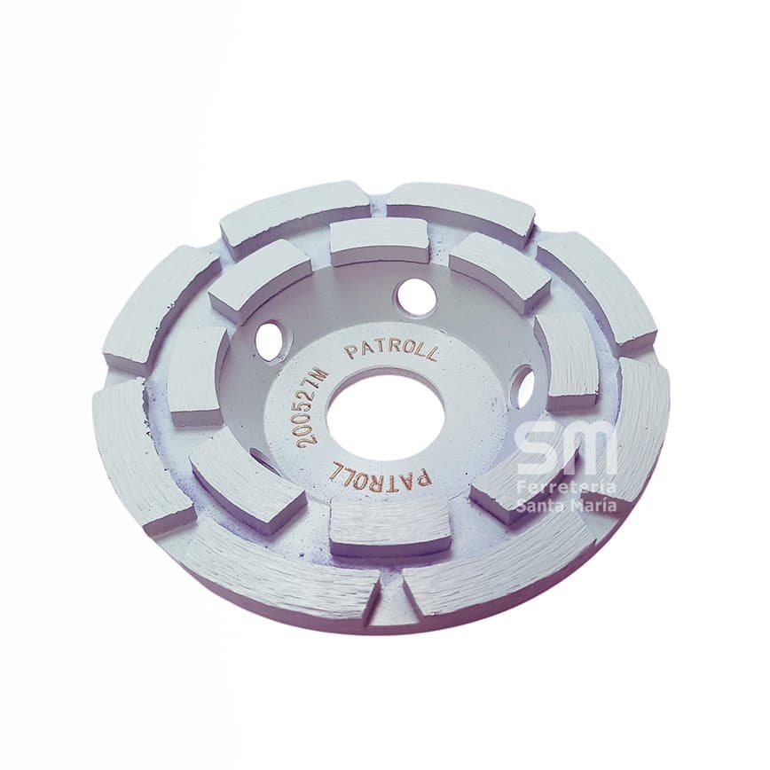 Disco Muela Turbo Diamantada 100 Mm Aliafor Patroll Pms-4g