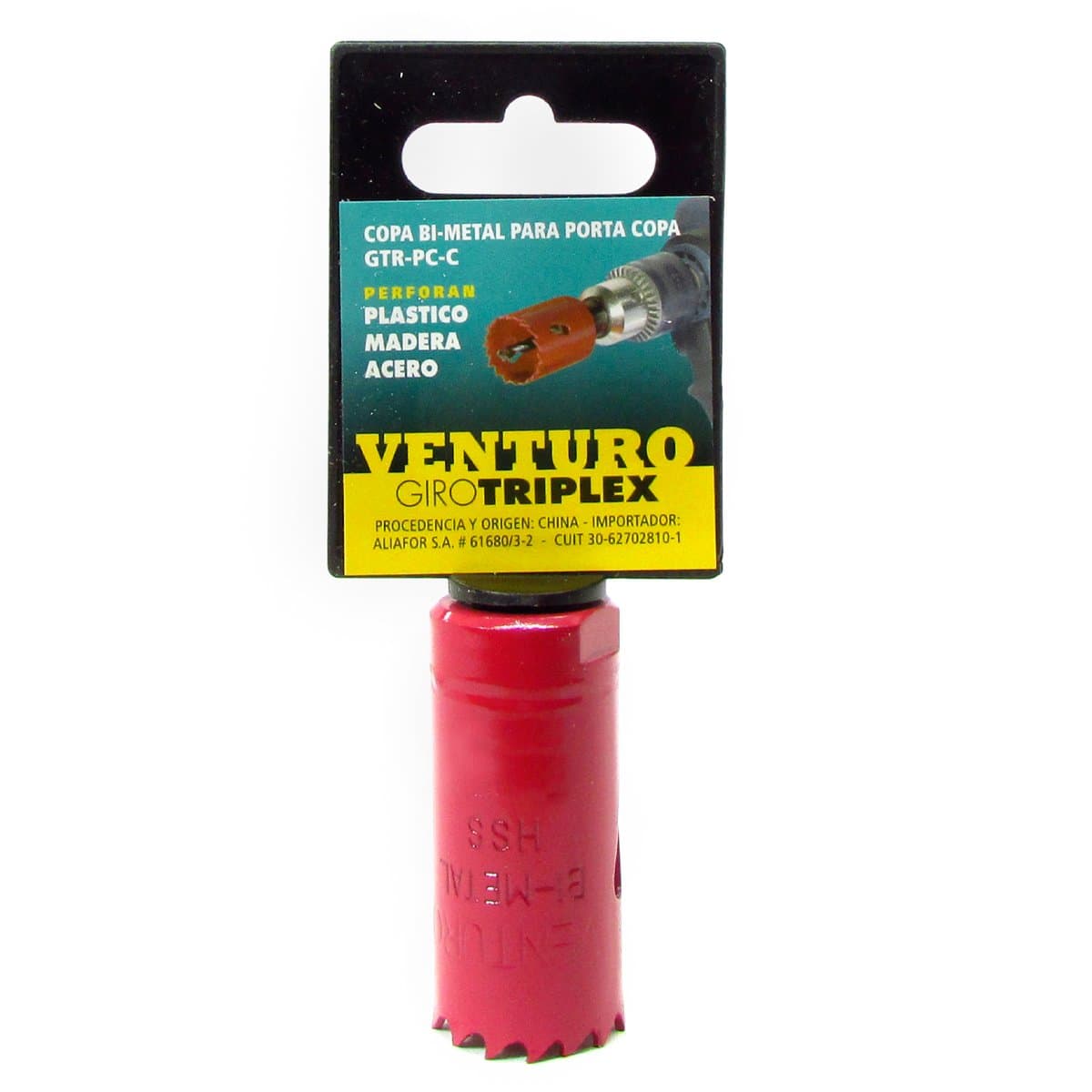 Sierra Copa Bimetal Ø 25mm Giro Triplex Venturo Aliafor Gtr