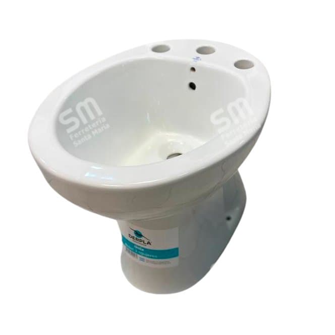 Bidet 3 Agujeros Pringles Onix Porcelana Sanitaria Blanco