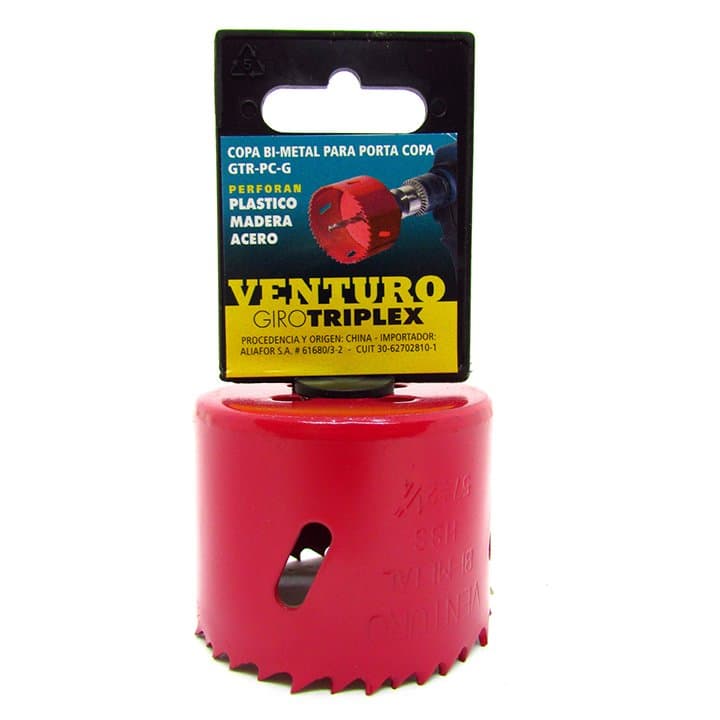 Sierra Copa Bimetal Ø 57mm Giro Triplex Venturo Aliafor Gtr
