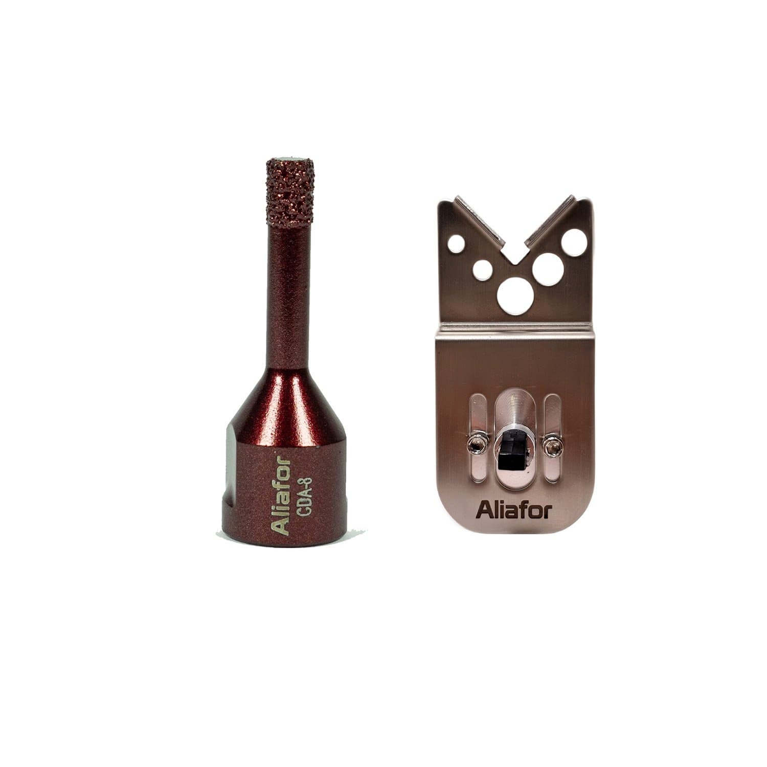 Copa Diamantada Rm14 8mm + Guía Perforación Aliafor
