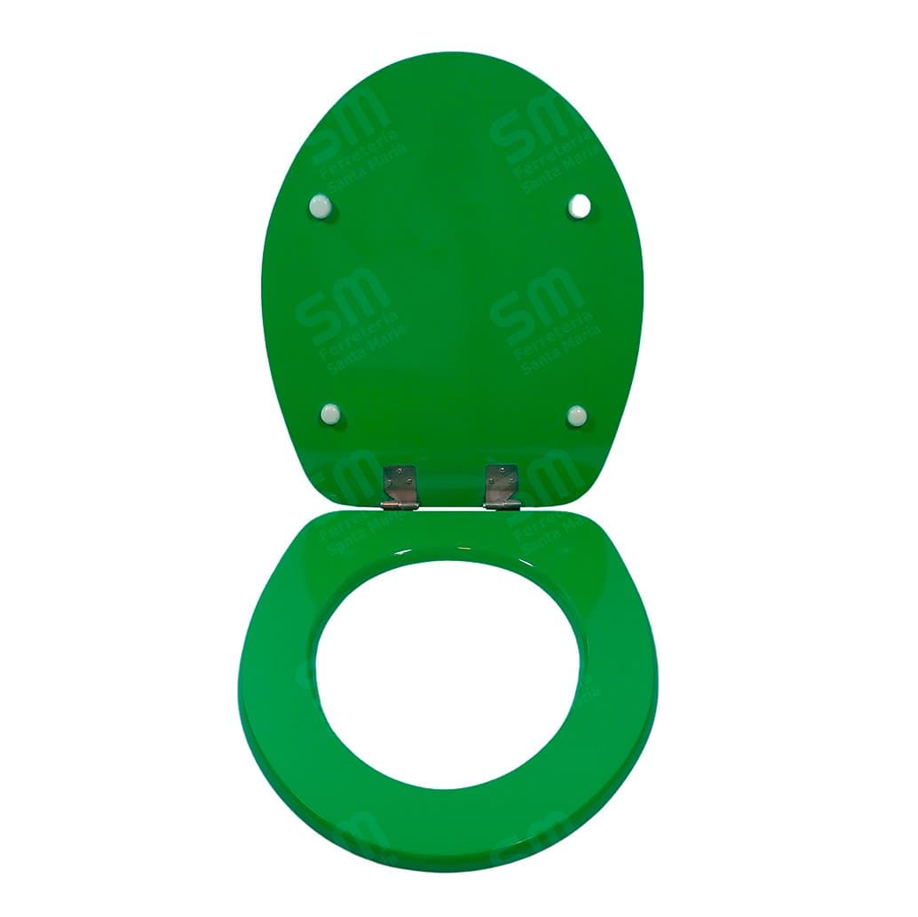 Asiento Fadas Verde Oasis para Inodoro Florencia