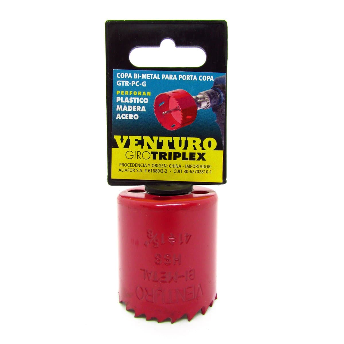 Sierra Copa Bimetal Ø 41mm Giro Triplex Venturo Aliafor Gtr