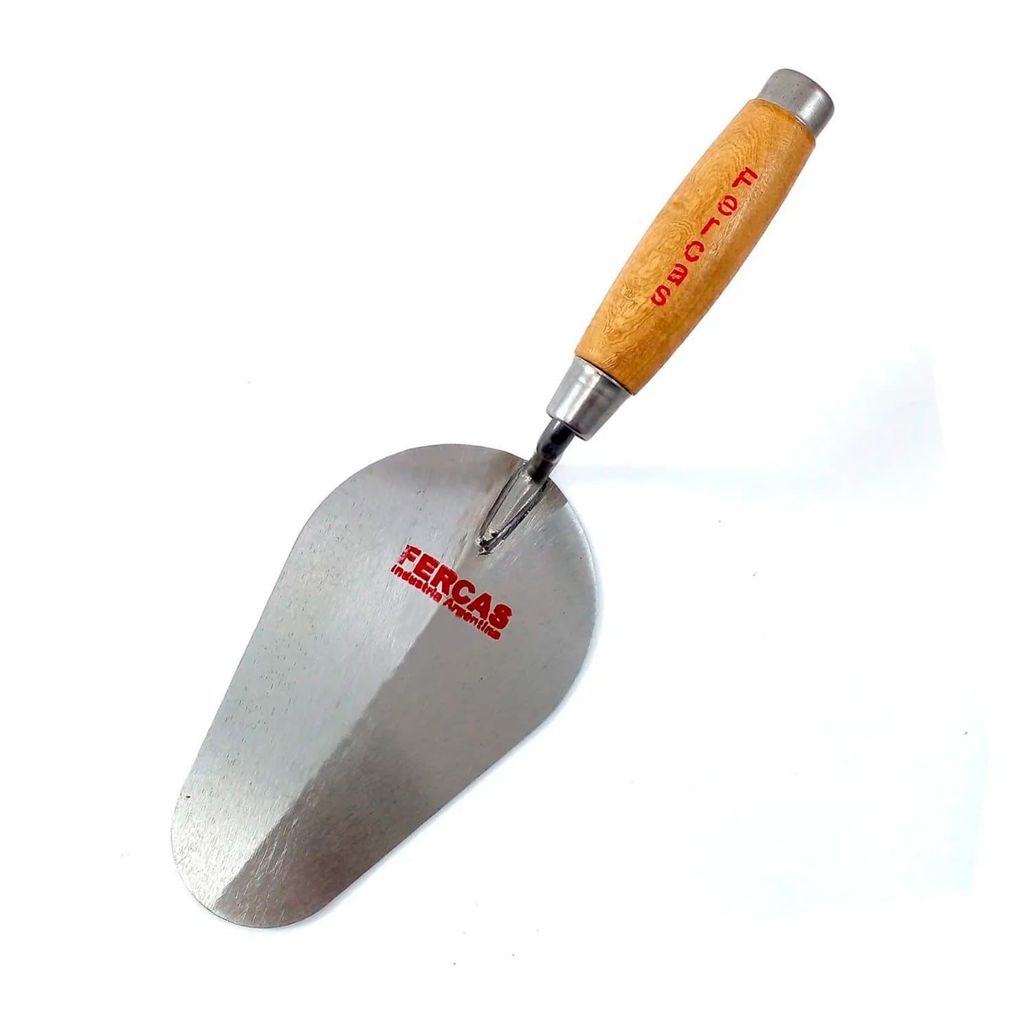Cuchara Albañil Nro 7m Soldada Mango Madera Nacional