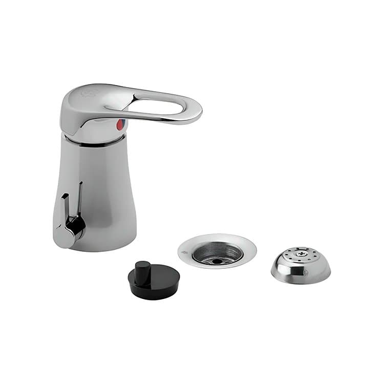 Griferia Baño Bidet Arizona Cromo Monocomando Fv 189/b1