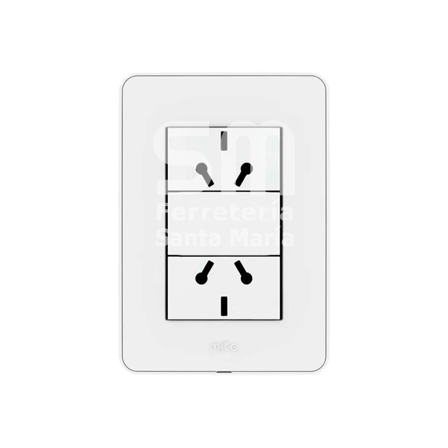Llave Armada Completa Jeluz Verona Mito 2 Tomas 10 a Binorma