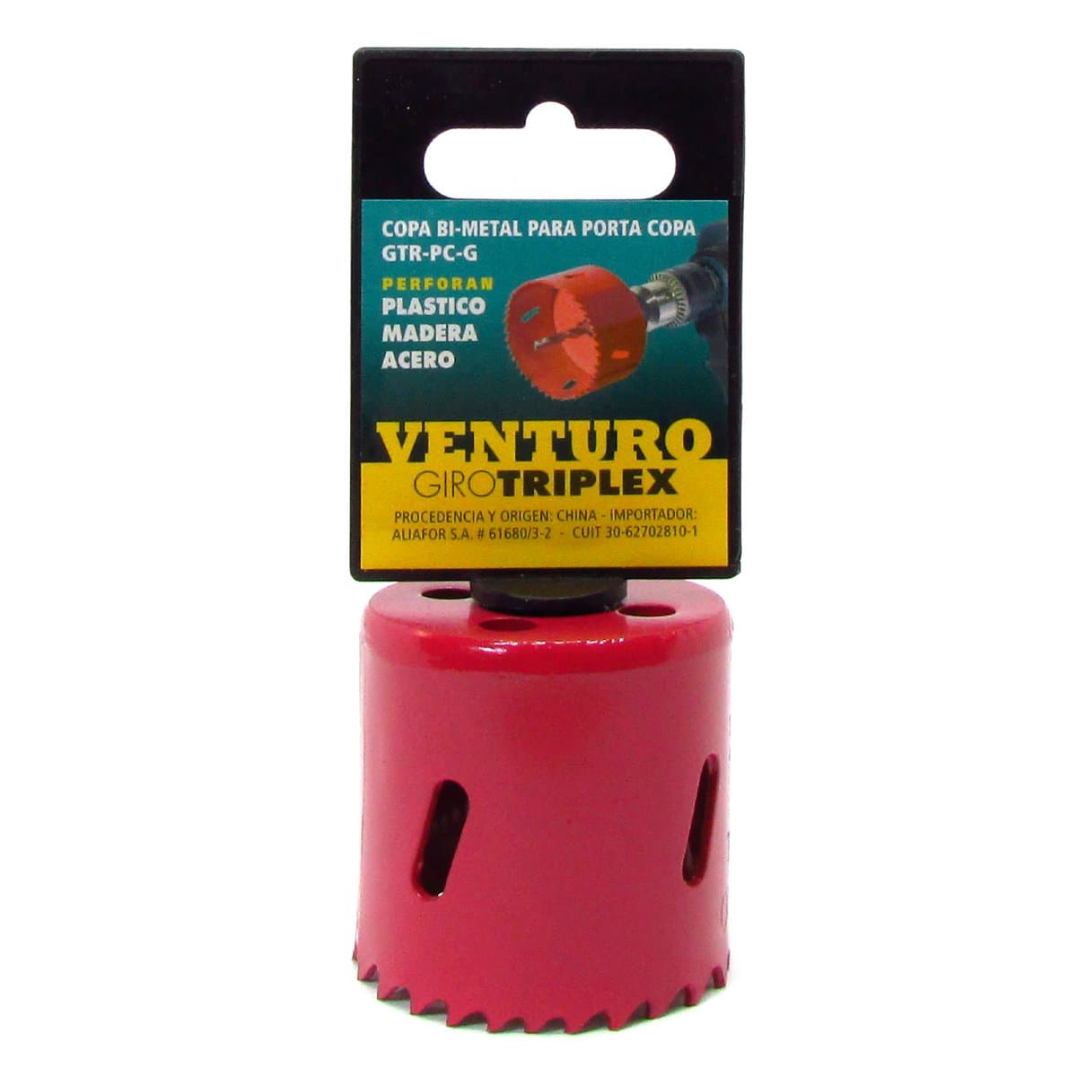 Sierra Copa Bimetal Ø 44mm Giro Triplex Venturo Aliafor Gtr