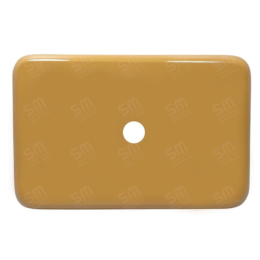 Tapa P/ Deposito Fadas Dorado Mdf Laqueado