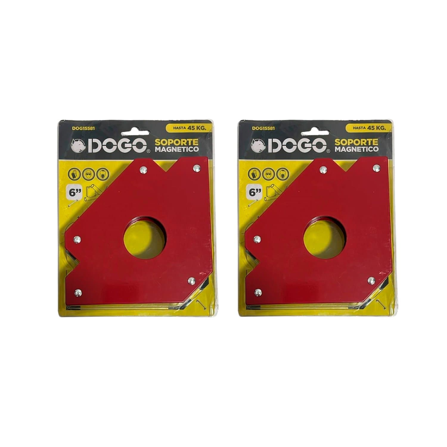 Escuadra Angulo Soporte Magnetico 6 Soldar 45kg X2