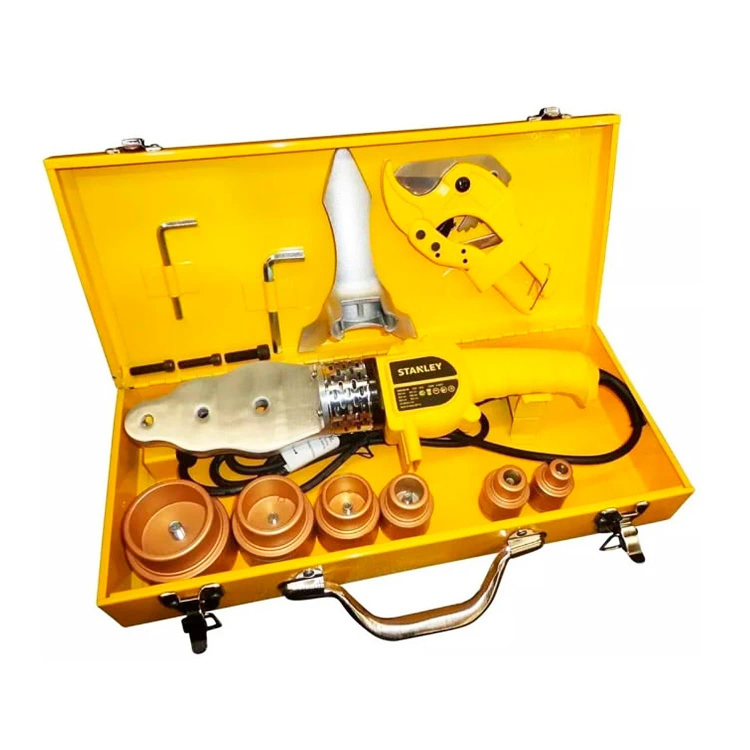 Termofusora Stanley 1500 W Sxh1530 C/6 Boquillas Tijera Caja