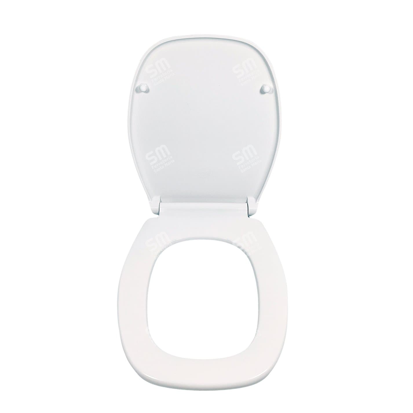 Asiento Inodoro Monaco Cierre Suave Desmontable Resina Daccord