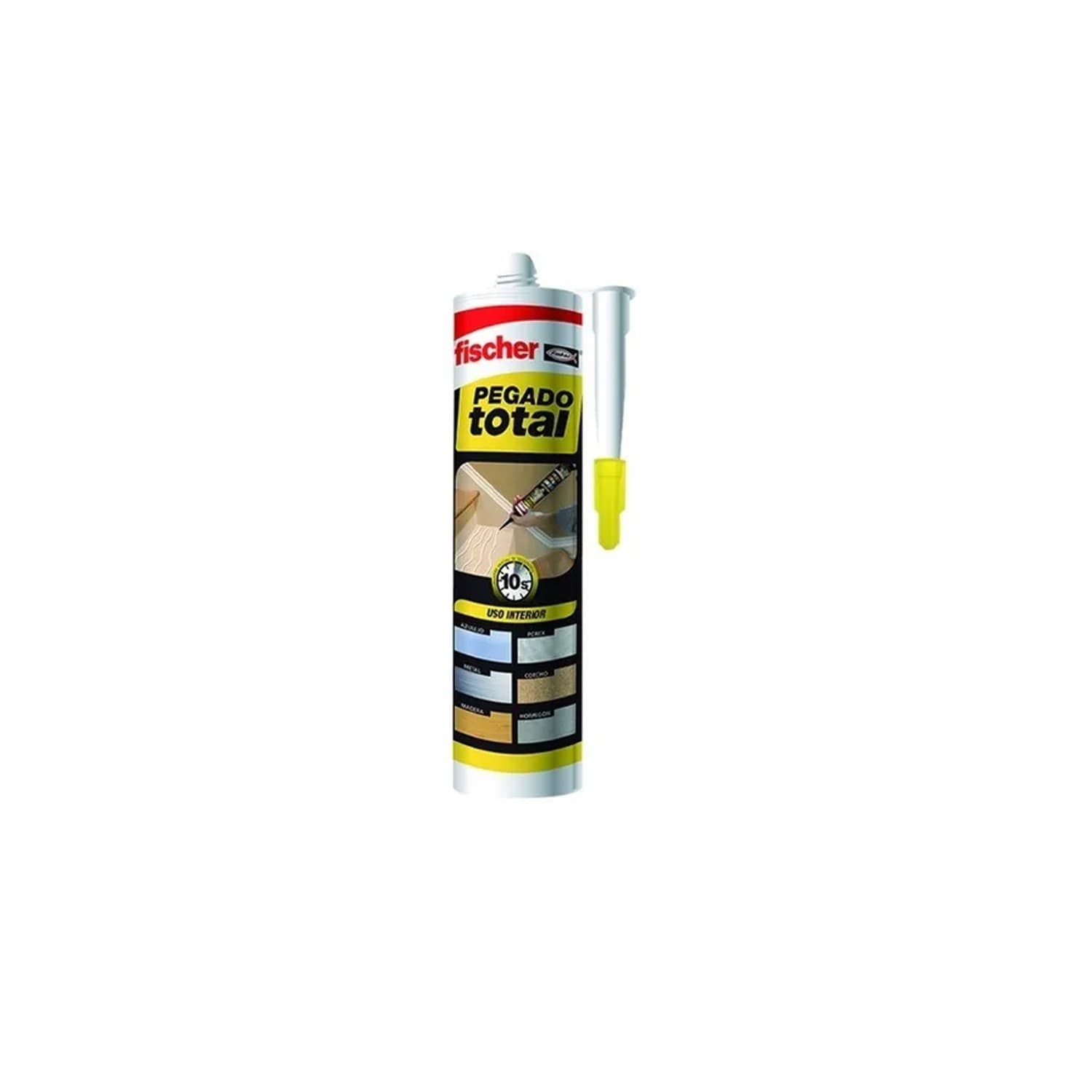 Adhesivo Fischer Pegado Total Montajes 310 Ml Blanco