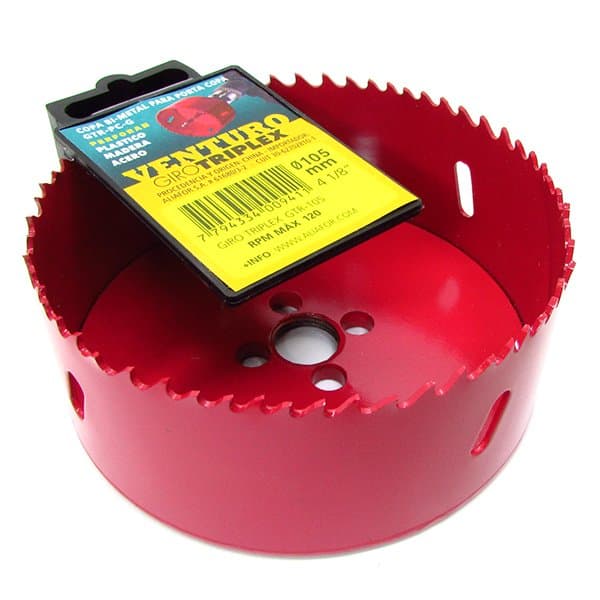 Sierra Copa Bimetal Ø 108mm Giro Triplex Venturo Aliafor Gtr