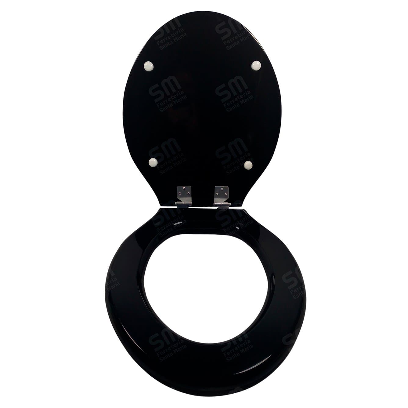 Asiento Fadas Negro para Inodoro Esquel