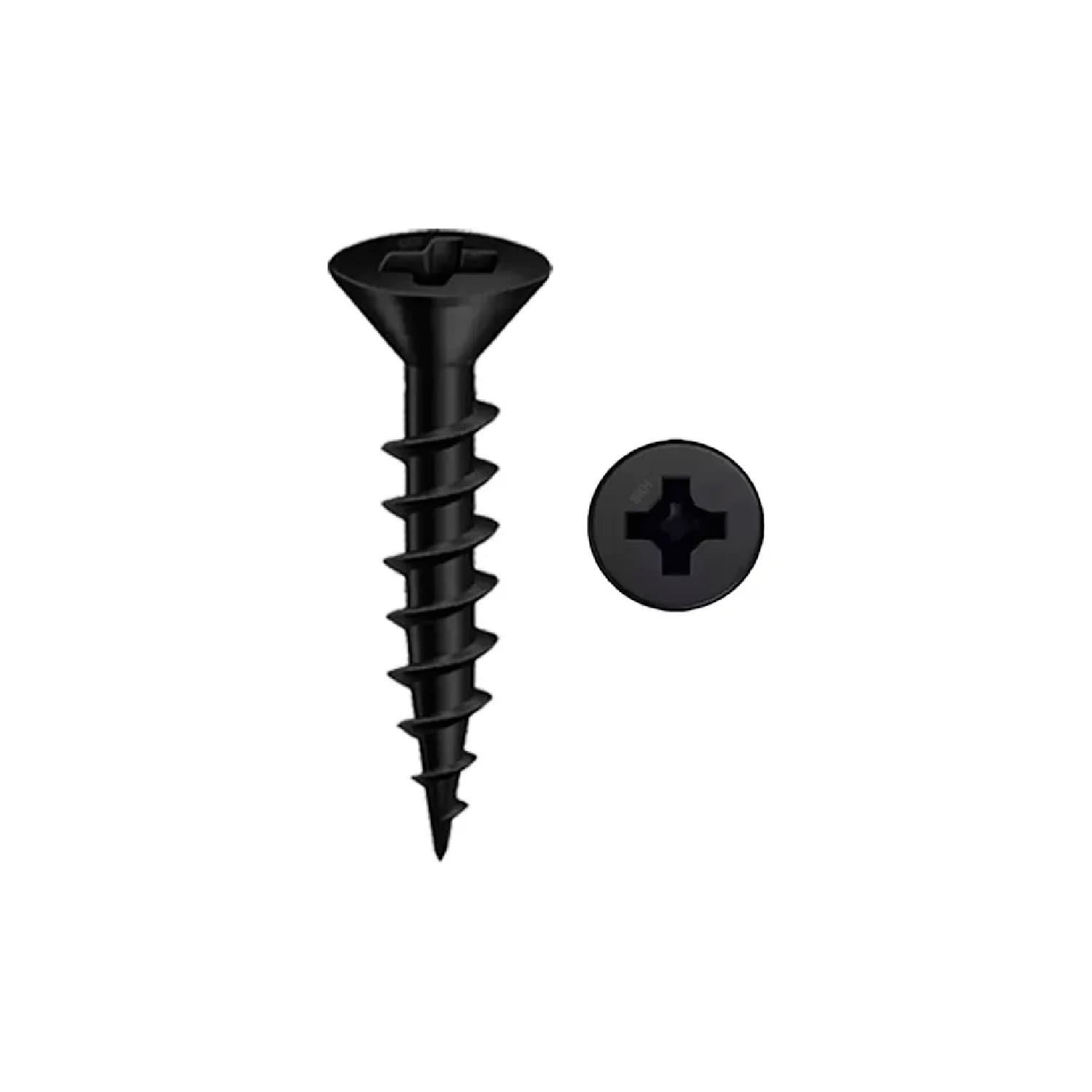 Tornillo Autoperforante Punta Aguja 6 X 1 Madera X 100un