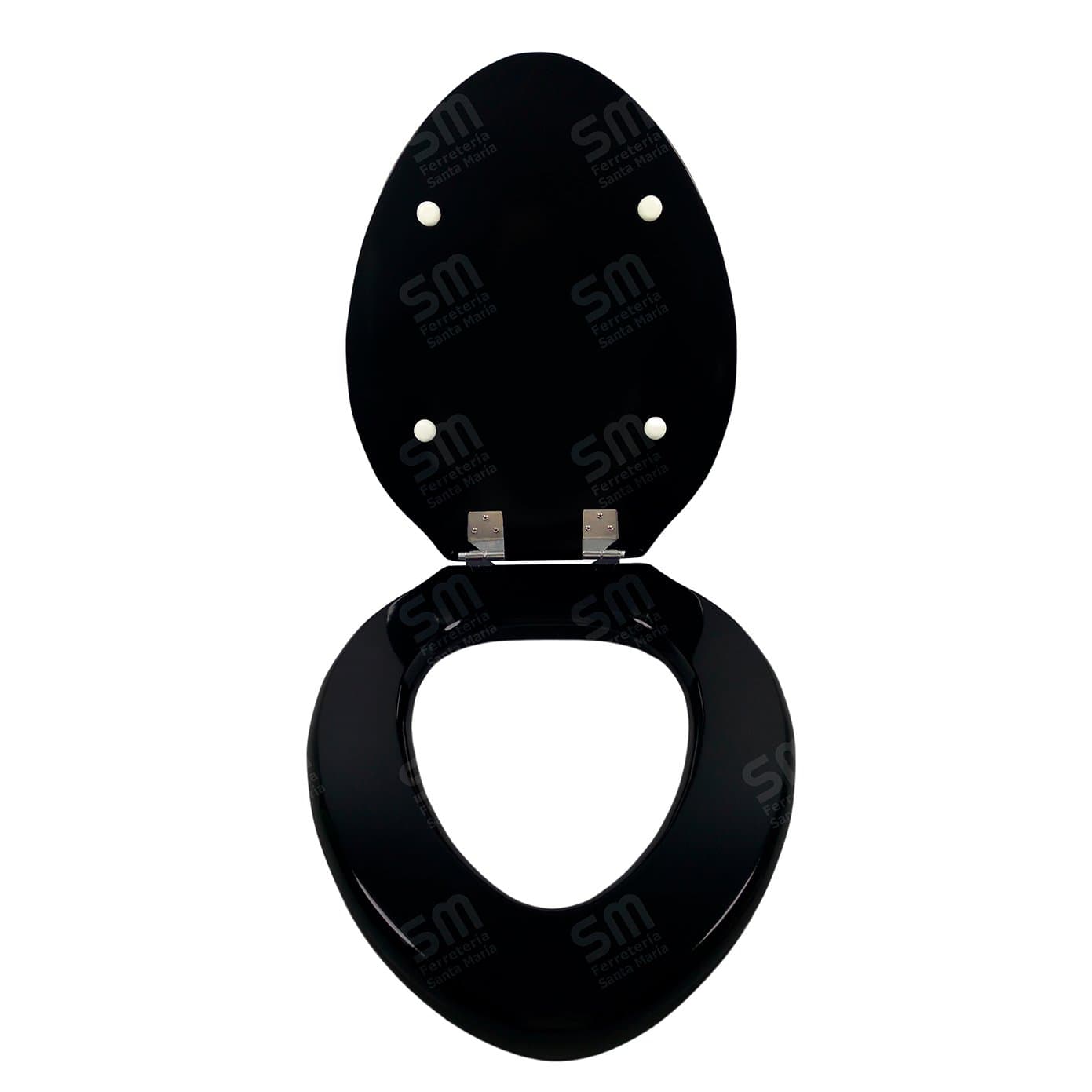 Asiento Fadas Negro para Inodoro Traful