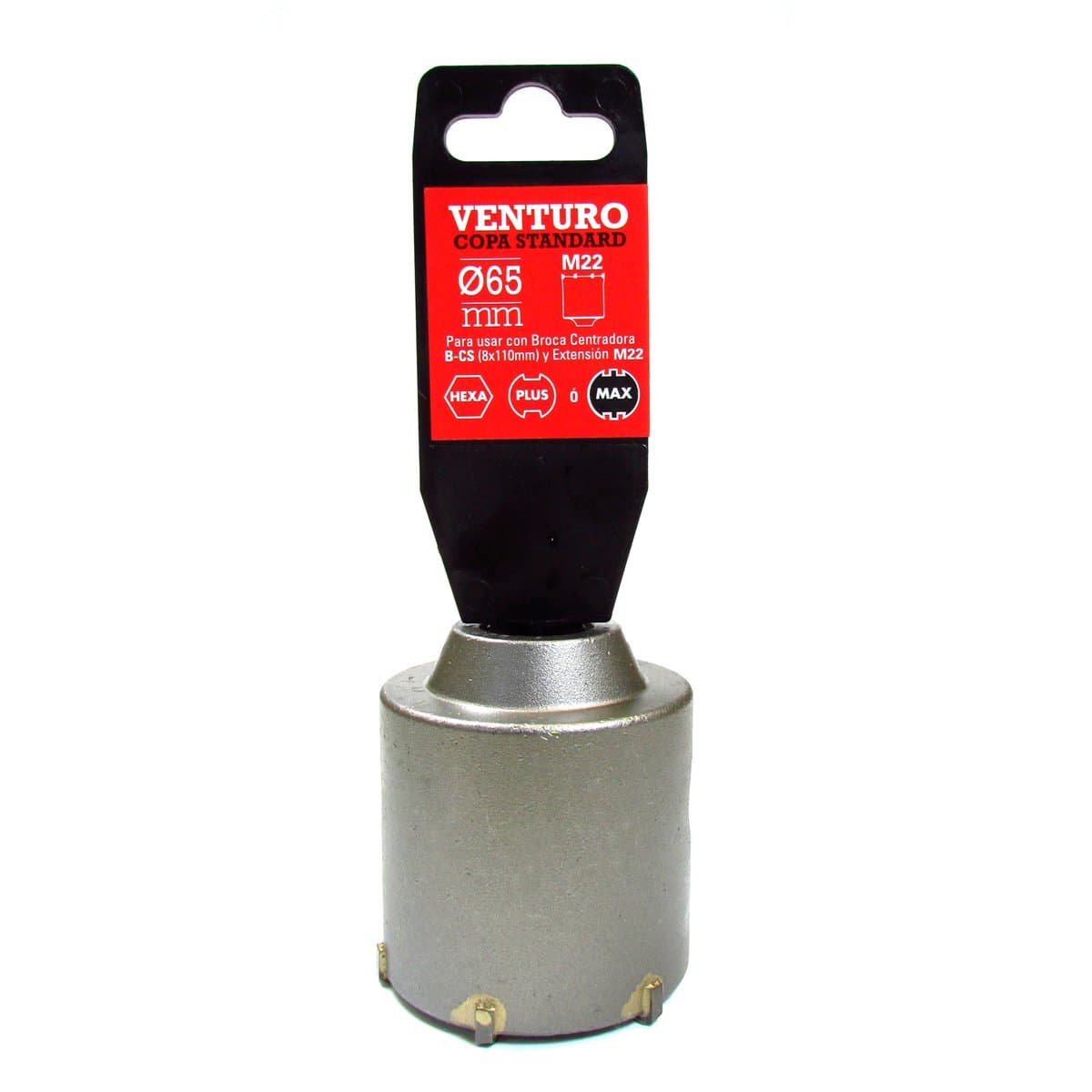 Sierra Copa Widia Venturo Ø 65mm M22 Sds Plus P/ Pared
