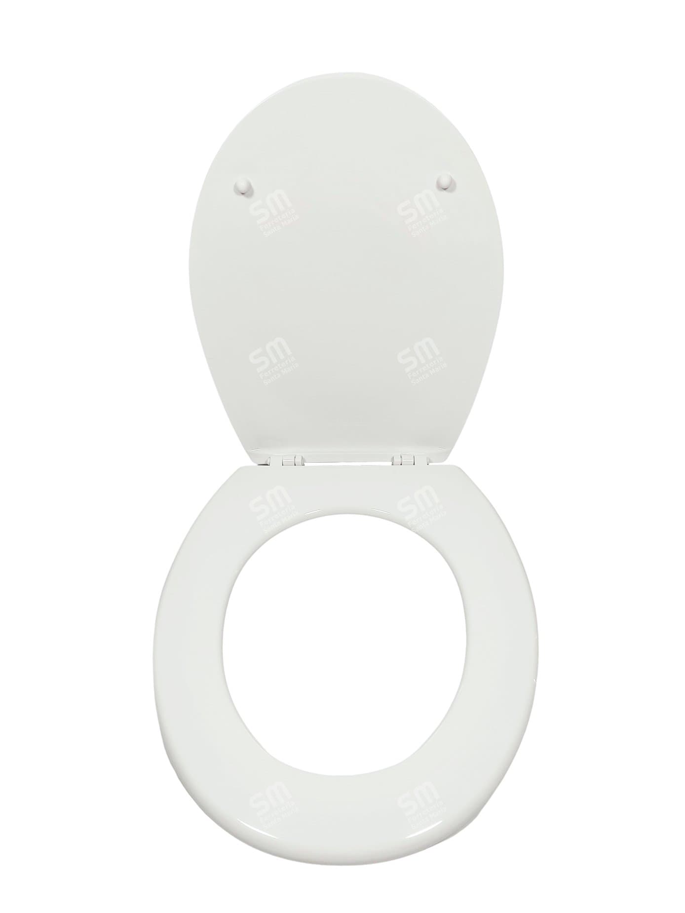 Asiento Ferrum Tsp Blanco Polipropileno Universal Redondo