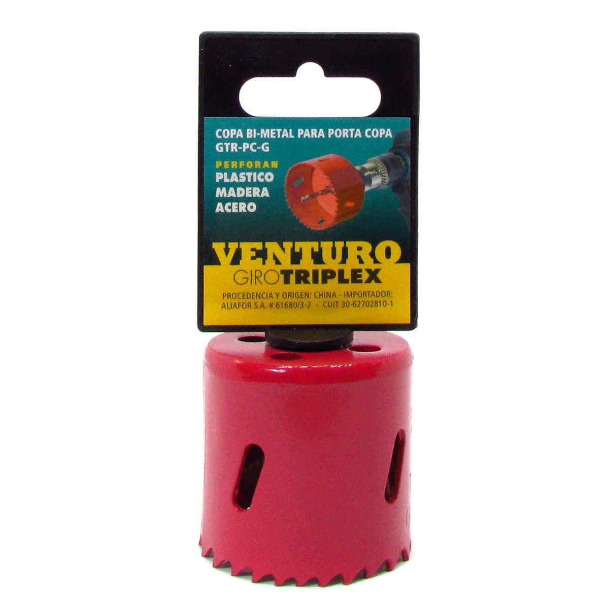 Sierra Copa Bimetal Ø 43mm Giro Triplex Venturo Aliafor Gtr