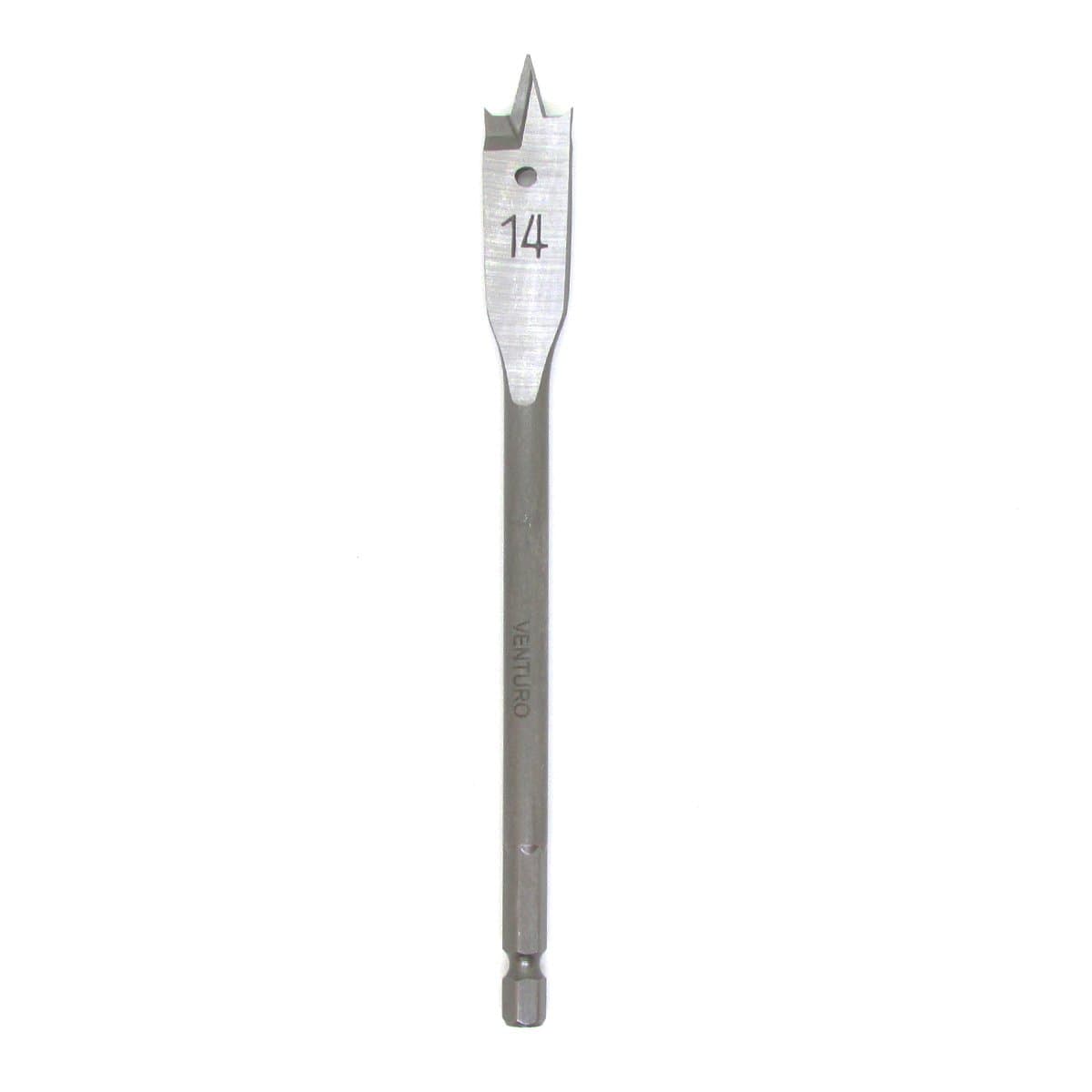 Mecha Pala P/ Madera y Plástico Ø 14mm X 150mm Venturo