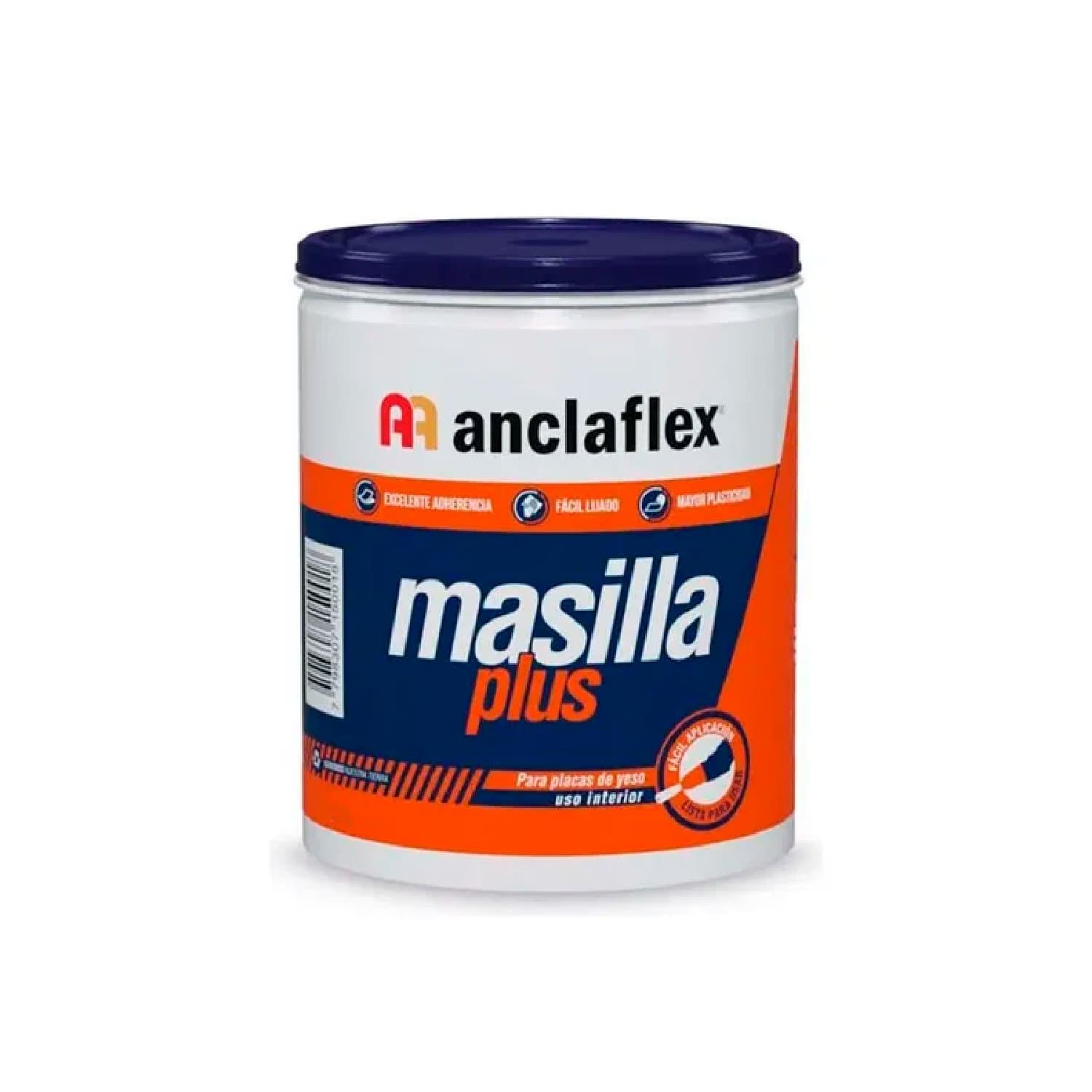 Masilla Plus 1,8kg P/ Placa de Yeso Durlock Anclaflex