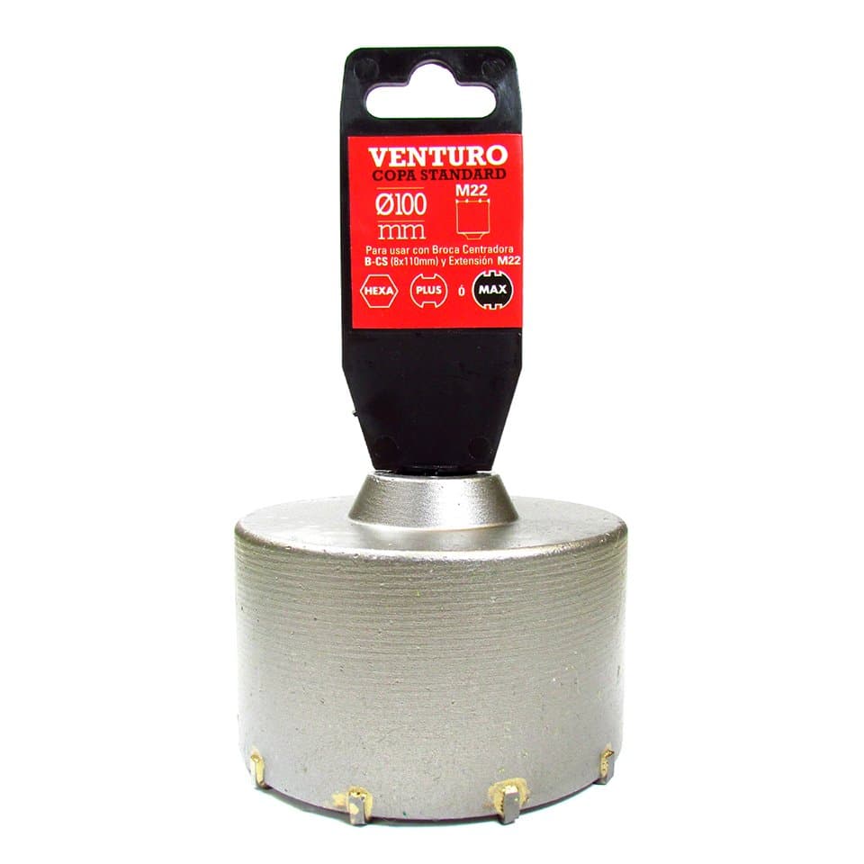 Sierra Copa Widia Venturo Ø 100mm M22 Sds Plus P/ Pared